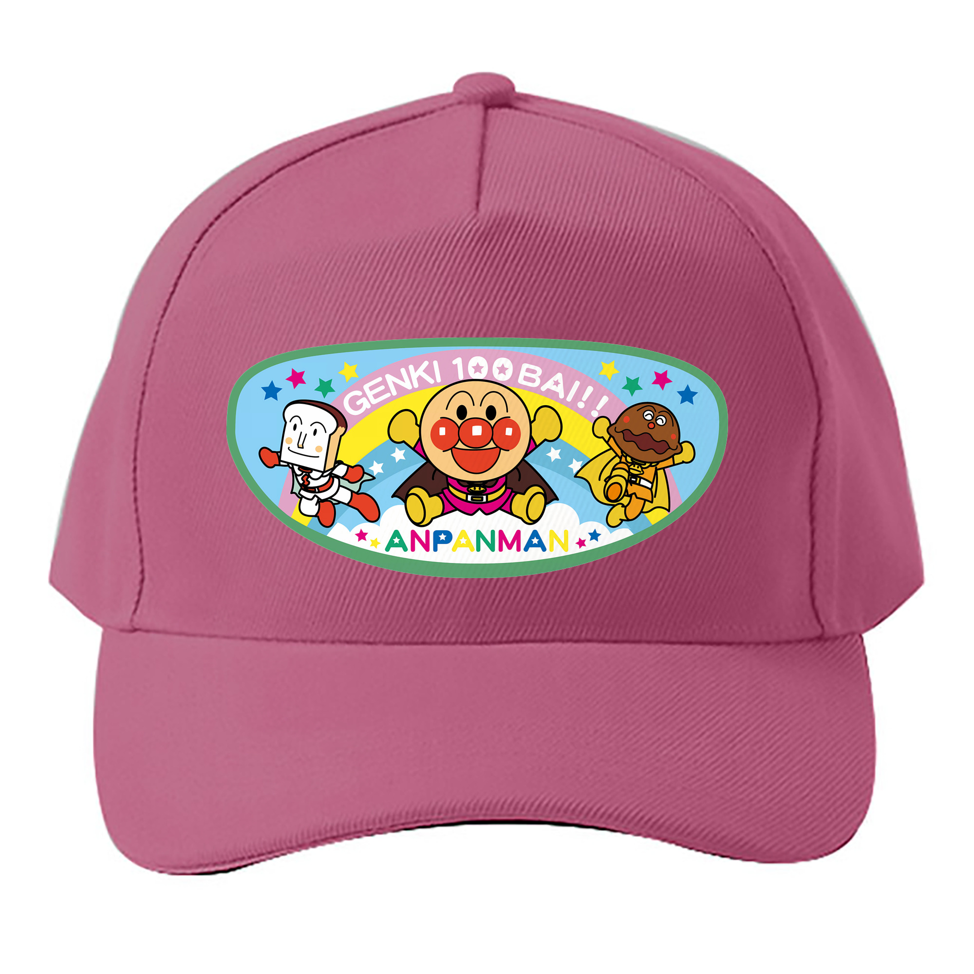 （画像用） アンパンマン Anpanman ベースボールキャップ 綿100％ 男女兼用 帽子 スポーツ